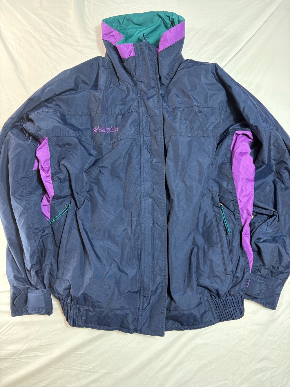 VTG Columbia BUGABOO ski jacket multicolor Size S Women’s Y2K